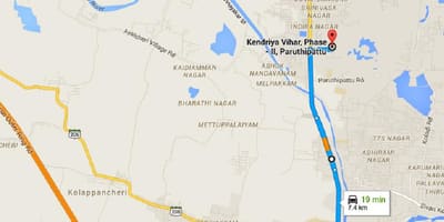 சென்னை ஆவடி வரைபடம்