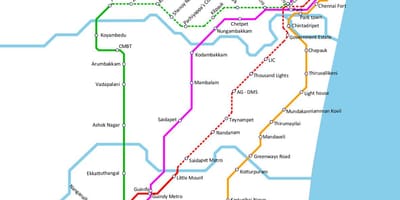 வரைபடம் சென்னை அண்ணா நகர்