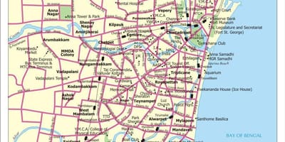 சென்னை வரைபடம்